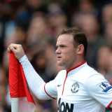 2013/14 M Utd Away White Retro Player Version Soccer Jersey