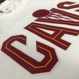 Cleveland JAMES #23 White NBA Jerseys
