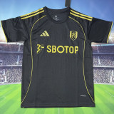 2025/26 Fulham Third Black Fans Soccer Jersey