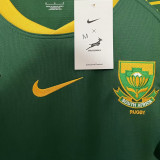 2025/26 South Africa Home Green Rugby Jersey  南非7人