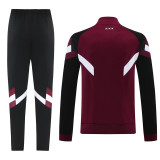 2025 AA Wine Red Jacket Tracksuit