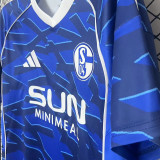 2025/26 Schalke 04 Home Blue Fans Soccer Jersey