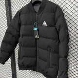 2026/27 AD Black Baseball Cotton Windbreaker Jacket BQ7701