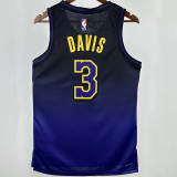 2025 Lakers DAVIS #3 City Edition NBA Jerseys