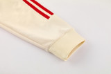 2025 BFC Beige Zipper Jacket Tracksuit