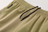 2025 AD~ Khaki Zipper Jacket Tracksuit
