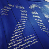 2011 Universidad de Chile Commemorative Edition Blue Long Sleeve Retro Soccer Jersey