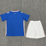 2025/26 Sunderland Away Blue Kids Soccer Jersey