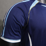 2006 Argentina Away Retro Player Version Soccer Jersey