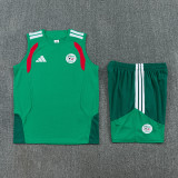 2026/27 Algeria Green Vest Training Jersey (A Set)