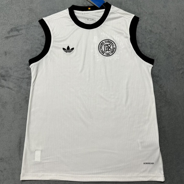 2025 Germany 125Th Anniversary White Vest Jersey