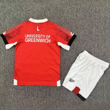 2025/26 Charlton Athletic Home Kids Soccer Jersey 查尔顿