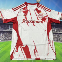 2025/26 Olympiacos Away Fans Soccer Jersey 奥林匹亚科斯