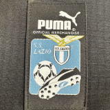 1998/99 Lazio Away Black Retro Long Sleeve Soccer Jersey