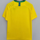 2018 Brazil Home Yellow Fans Soccer Jersey