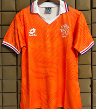 1991/1993 Netherlands Home Orange Retro Soccer Jersey