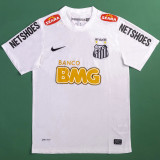 2012/13 Santos White Retro Soccer Jersey
