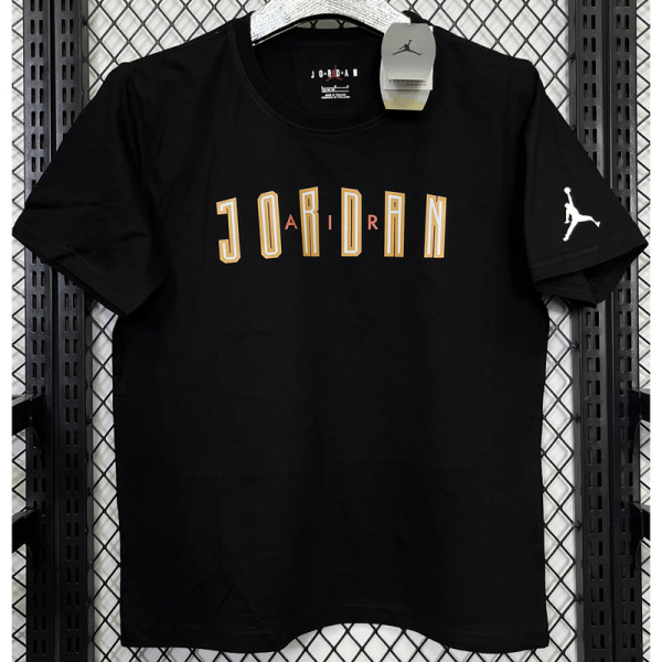 2025 Jordan Black High Quality Casual T-Shirt  T174