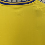 RONALDO #7 Al Nassr Home Yellow Fans Jersey 2024/25 (Cup Font 杯赛字体) ★★