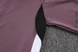 2025/26 M Utd Grey Purple Jacket Tracksuit