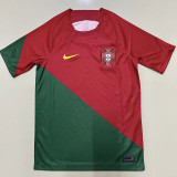 2022/23 Portugal 1:1 Quality Home Red Fans Soccer Jersey