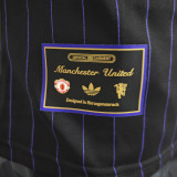 2025/26 M Utd Black Retro Style Player Version Soccer Jersey