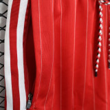 2025/26 M Utd Red Retro Style Shorts Pants