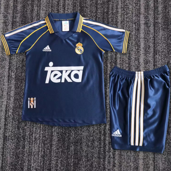 1998/2000 RM Third Retro Kids Soccer Jersey