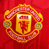 1992/94 M Utd Home Red Retro Long Sleeve Soccer Jersey