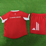 2025/26 BFC Home Red Player Version Kids Soccer Jersey 球员版童装