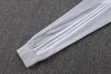 2025/26 RM Grey White Jacket Tracksuit