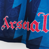 BERGKAMP #10  1995/96 ARS Away Blue Retro Jersey (有背号下英文) ★★