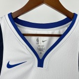 Mavericks FLAGG #32 White City Edition NBA Jersey