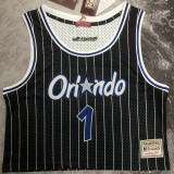 Magic HARDAWAY #1 Retro Balck NBA Girl Jersey