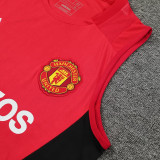 2025 M Utd Red Vest Training Jersey(A Set)