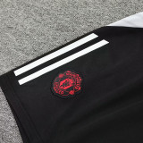 2025 M Utd Black Vest Training Jersey(A Set)