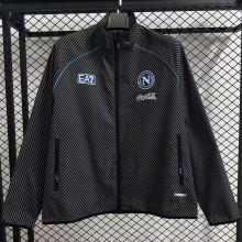 2025/26 Napoli Black Windbreaker