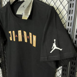 2025 Jordan Black High Quality Casual T-Shirt  T174