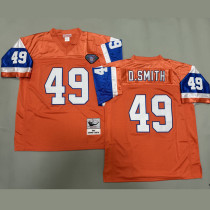 D. SMITH #49 Men's Denver Broncos Retro NFL Jersey 野马