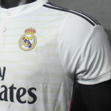 2014/15 RM Home White Retro Player Version Soccer Jersey 球员版