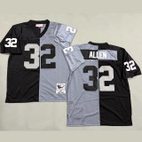 ALLEN #32 Men's Las Vegas Raiders Retro NFL Jersey 突袭者