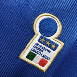 1998 Italy Home Blue Retro Soccer Jersey