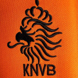 1998 NL Home Orange Long Sleeve  Retro Soccer Jersey