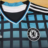 2011/12 CFC Away Black Retro Long Sleeve Soccer Jersey