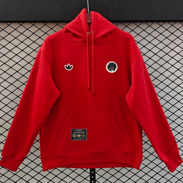 2026 Newcastle Red Retro Style Hoody  小绣花
