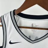 Spurs PAUL  #3  White NBA Jerseys