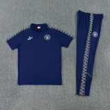 2026/27 Man City Sapphire Blue POLO Training Tracksuit