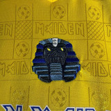 2008 Iron Maiden Yellow Retro Jersey (Number 08)