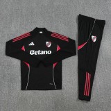 2026/27 River Plate Black Sweater Tracksuit