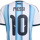 2026/27 Argentina Home Player Version Long Sleeve Soccer Jersey  背上有1893